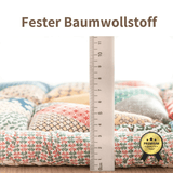 Roweo Flora -  Kratzfeste Steppdecke zum Schutz für Dein Sofa